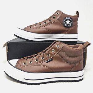 Converse Men's Chuck Taylor CTAs Malden Street Mid Boots Water Repellent Brown